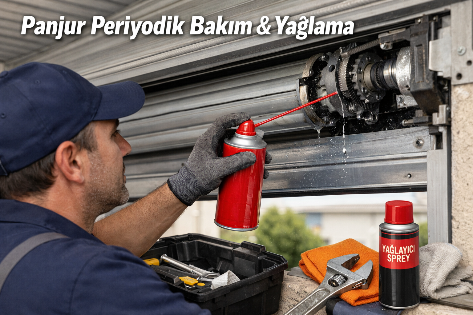 Panjur bakım ve yağlama